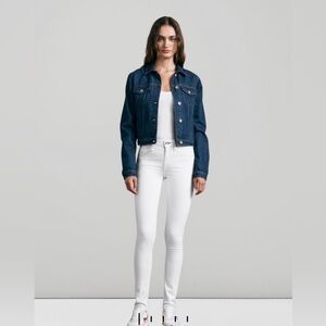 Rag & Bone Clean white, extra soft denim stretch fabric  skinny jeans